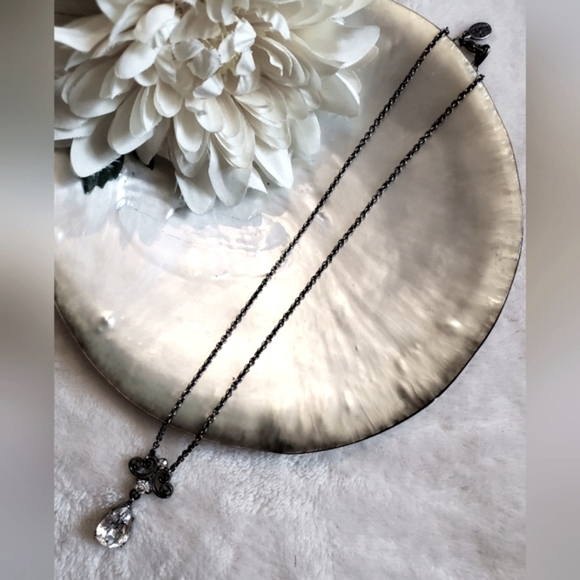 Carolee rhinestone necklace - Picture 1 of 5